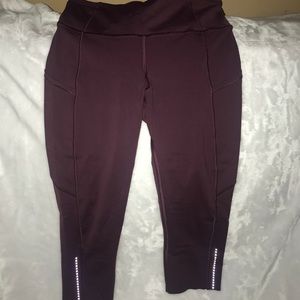 Lululemon fast and free crops